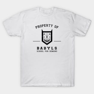 Property of Babyls School for Demons - Inverted T-Shirt